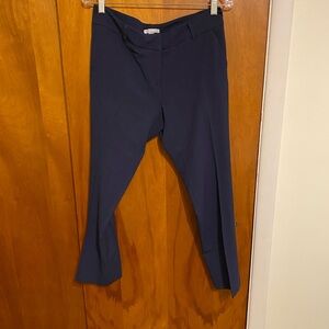 New York & Company Women’s Size 4bDark Blue Straight/Ankle Leg Classic Pants
